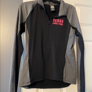 Pink by VS quarter zip Vegas sweatshirt